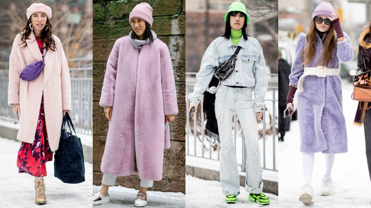 New York Street Fashion in the Winter