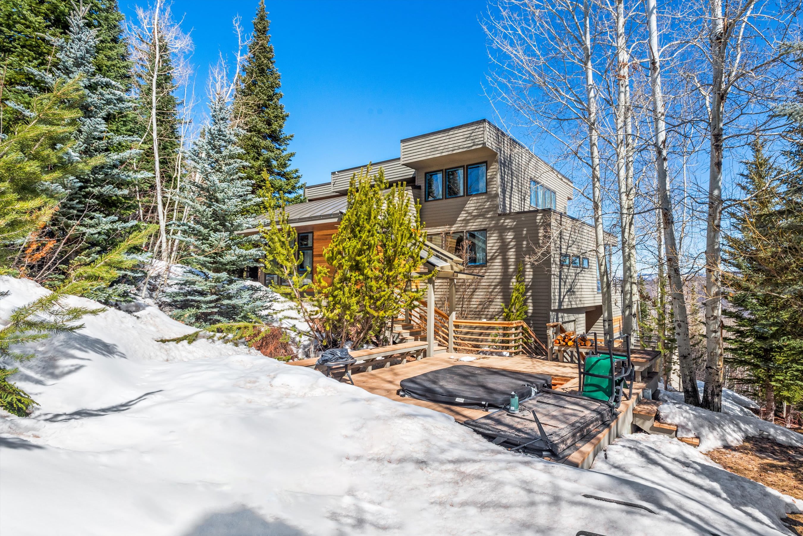 Timberline Lodge | Aspen | Home w/ Hot Tub, Terraces w/ BBQ and Views photo 2