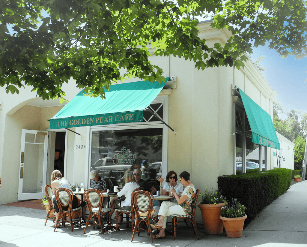 Golden Pear Outdoor Seating in Bridgehampton, NY