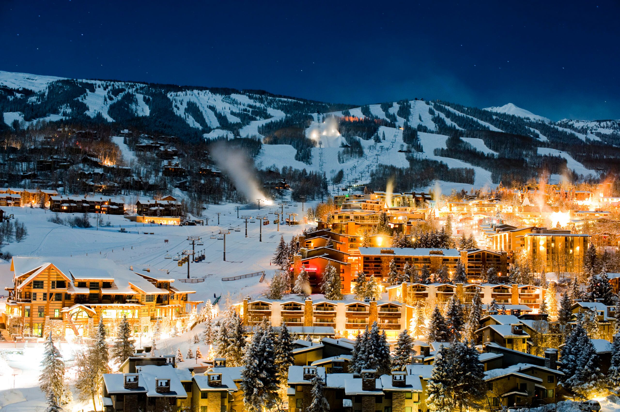 Mid-mountain restaurant