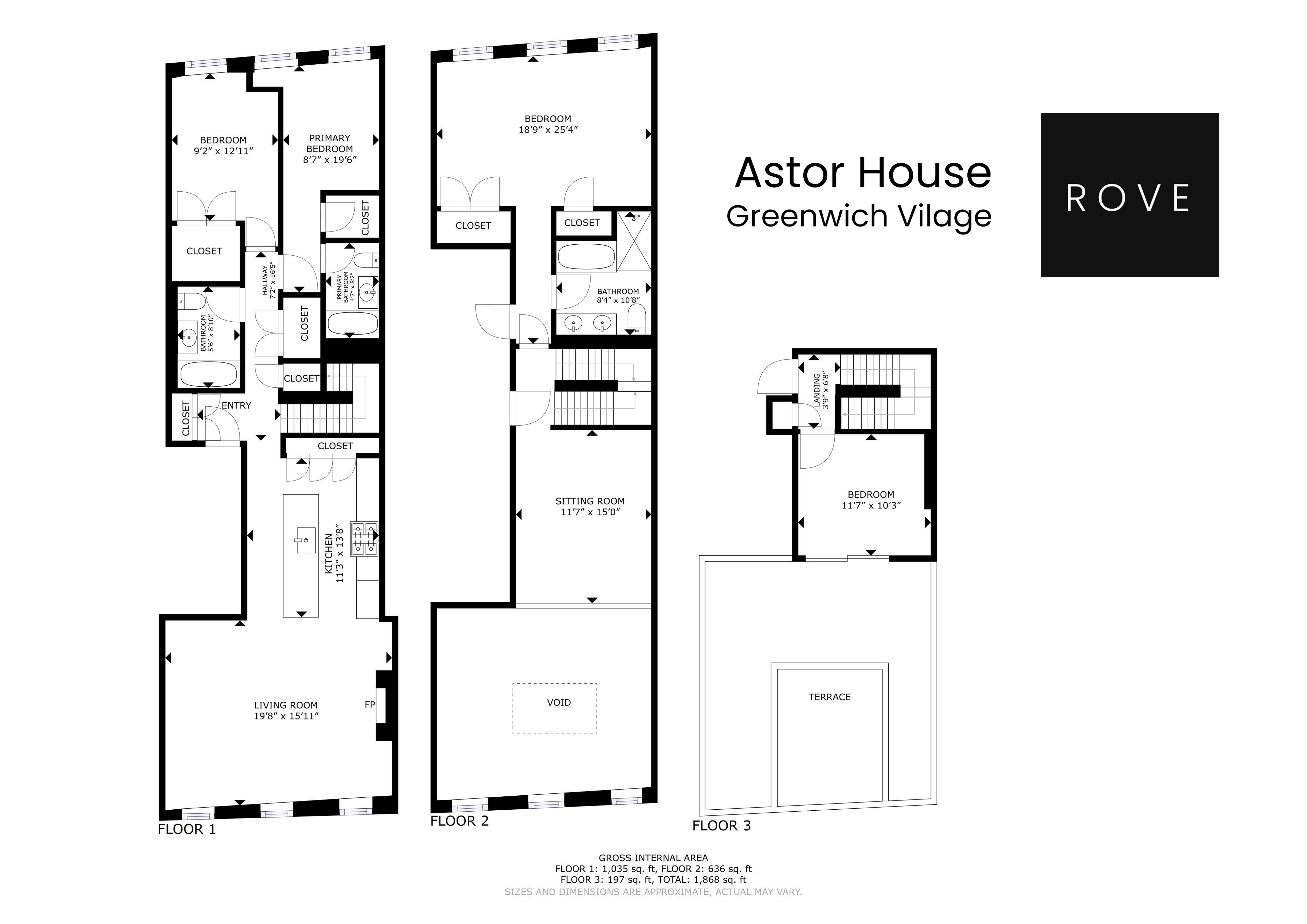 Astor House | Greenwich Village | Triplex w/ Private Roof photo 17