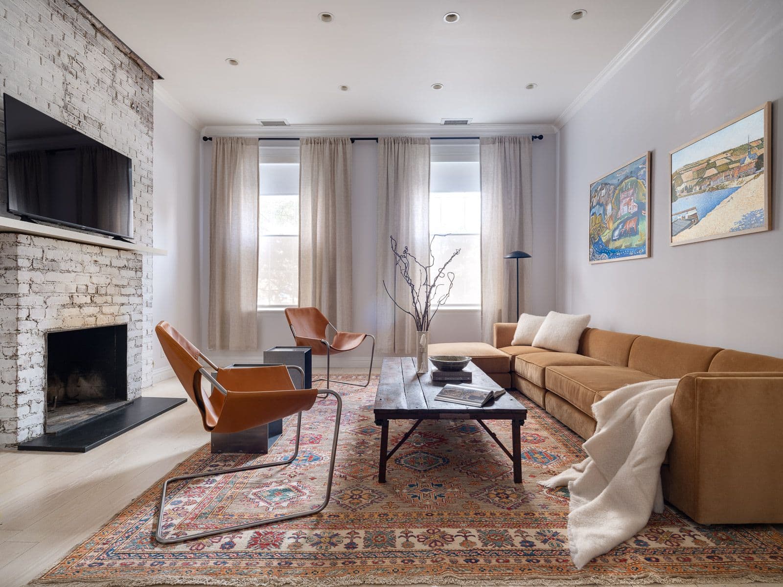 Hudson Terrace by Rove Travel in Tribeca, NYC - Living Room
