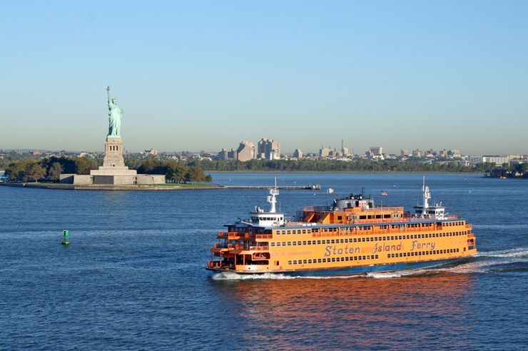 Staten Island Ferry & Statue of Liberty View