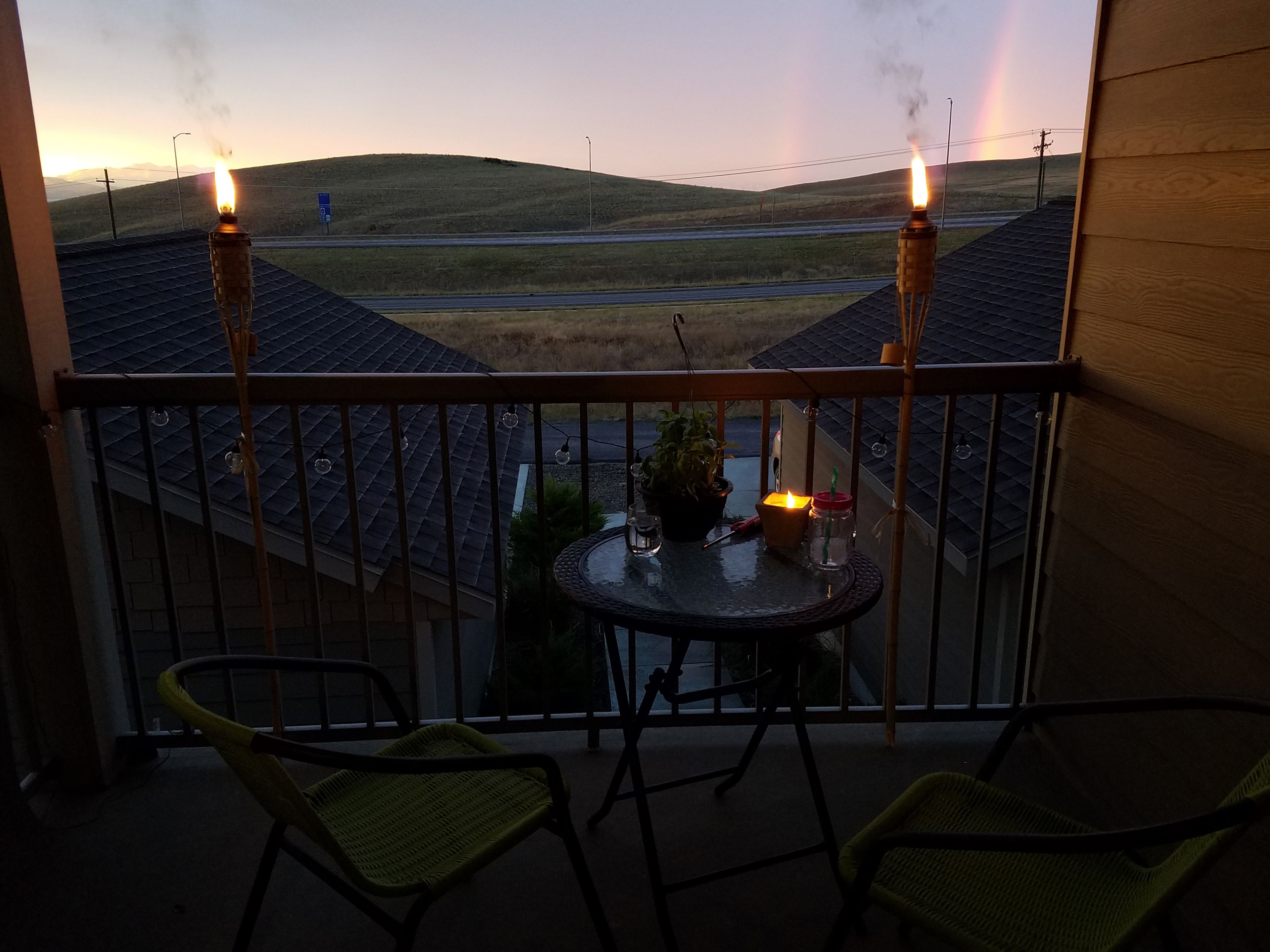 Wind down with dinner